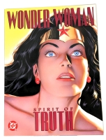 New DC Comics | WONDER WOMAN Spirit of Truth Oversized Comic | Dini & Ross | 10" x 13.5"