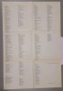 The Beatles White Album Lyric Sheet / Poster - 2