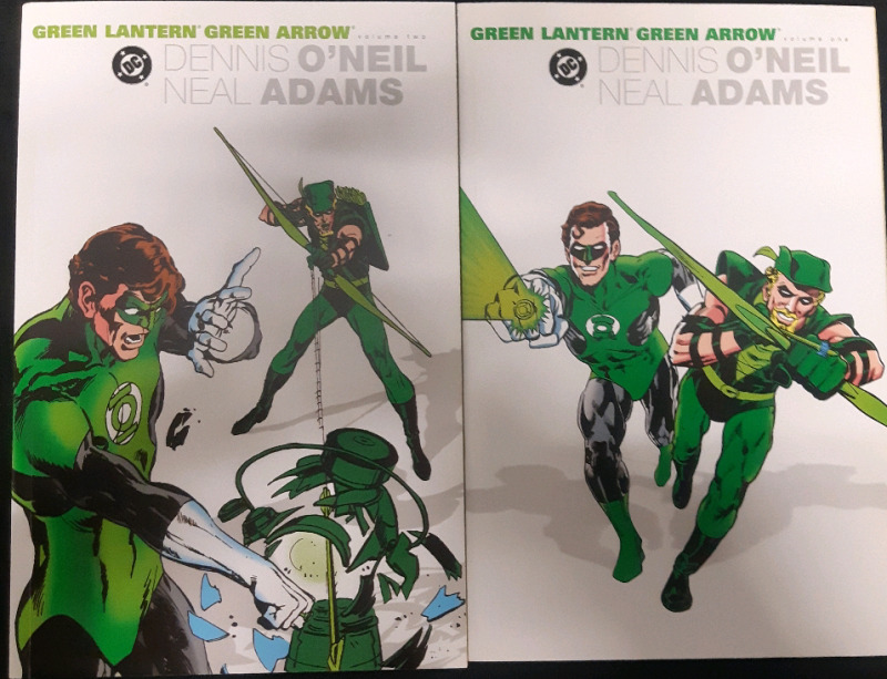 DC, Set Of 2( Volume 1 & 2) Green Lantern' Green Arrow, Paperback, Both First Printing Editions