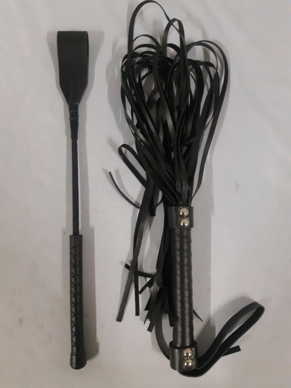 New, Adult Only, Light Bdsm, Ridin Leather whip Crop, Handle Flogger, and whip