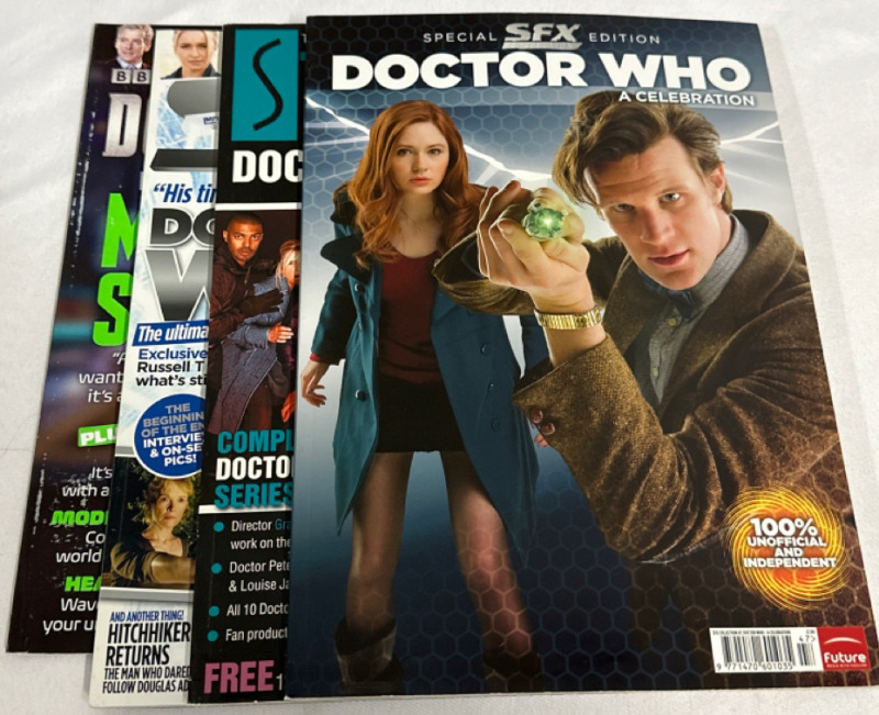 4 Doctor Who Magazines Issues 470, SFX 189, Starburst Special 87 & Special SFX Edition 47