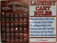 2 Metal Home Decor Signs 11.75" X 7.75"