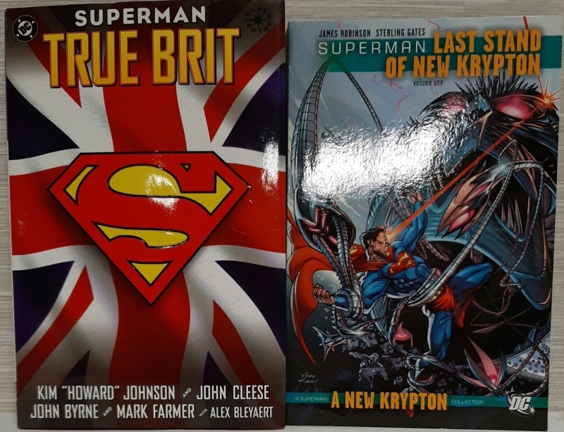 As New DC Superman True Brit & Superman-Last Stand of New Krypton Volume 1