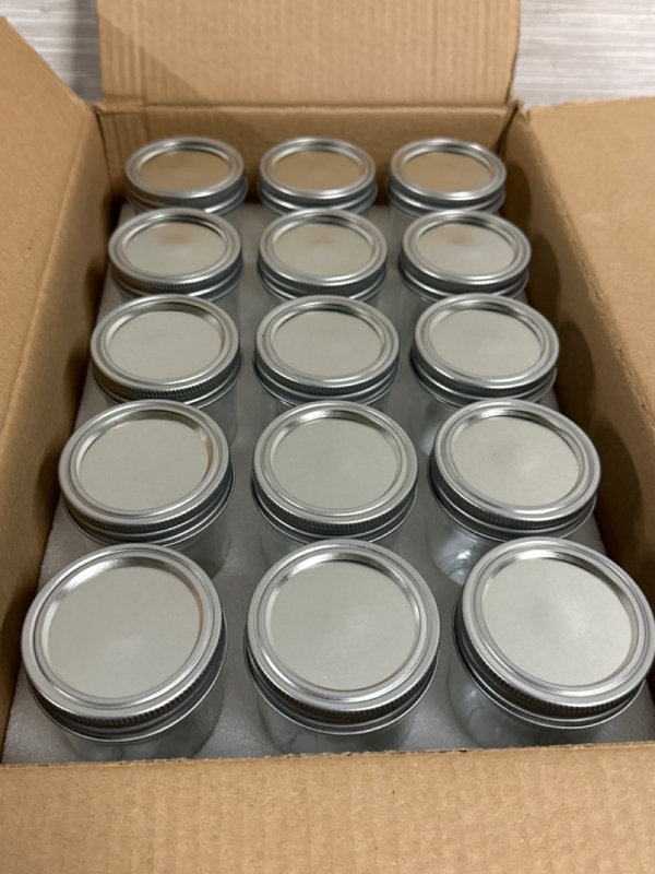 New Set of 15 Small Mason Jars