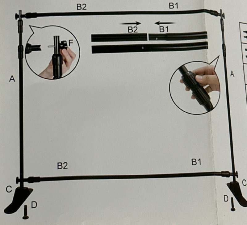 As New Pro master Background Stand System