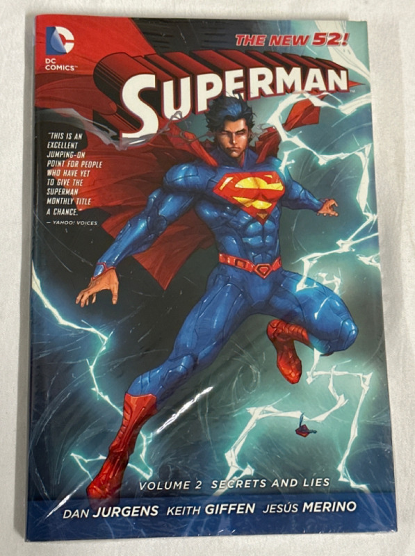 Superman The New 52 Volume 2 Secrets and Lies Hardcover DC Comics