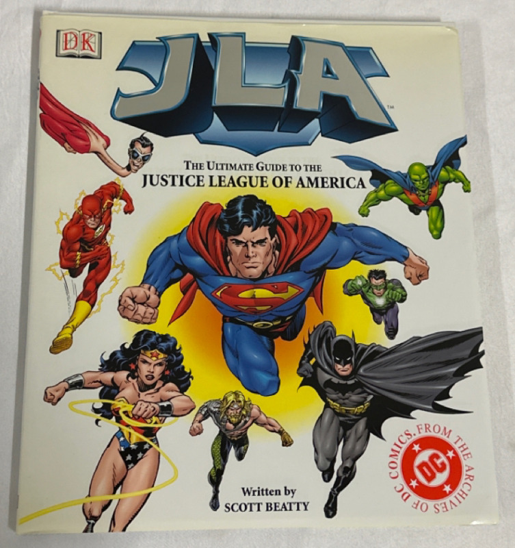 The Ultimate Guide to the Justice League of America by Scott Beatty 2002 Hardcover DC Comics