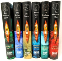 6 DOCTOR WHO Hardcover Novels by BBC Books : Only Human, Clockwise Man, Winners Take All +