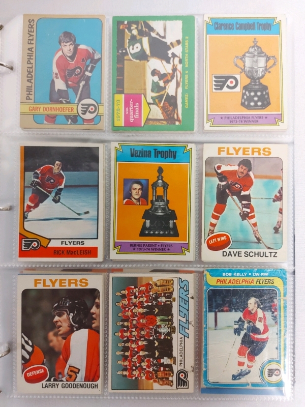 1972-2021 Philadelphia Flyers NHL Hockey Cards 216 Cards *No Doubles*