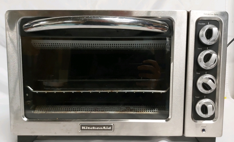 Kitchen Aid Convection Bake Toaster Oven With Tray And Rack Pre Owned Working