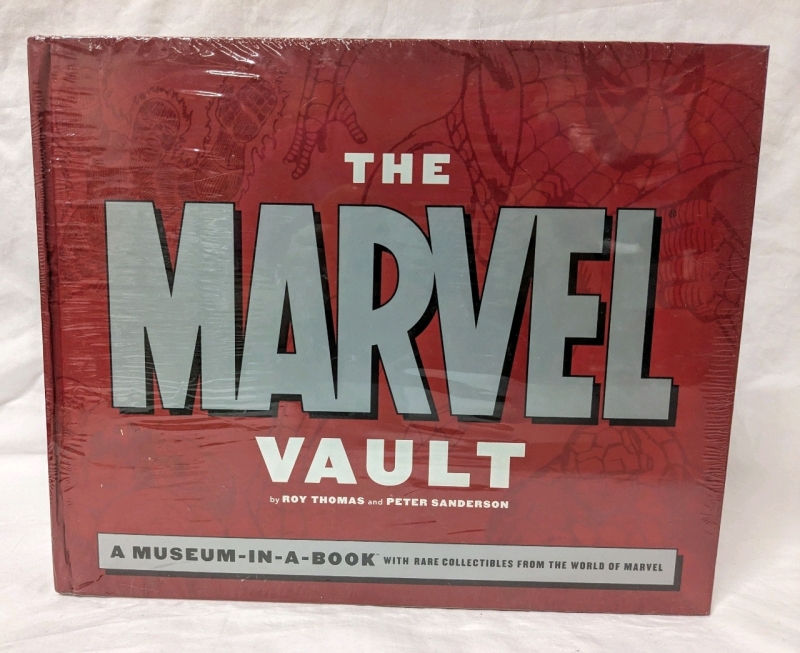 New THE MARVEL VAULT : A Museum-in-a-Book with Rare Collectibles from the World of Marvel (Hardcover)