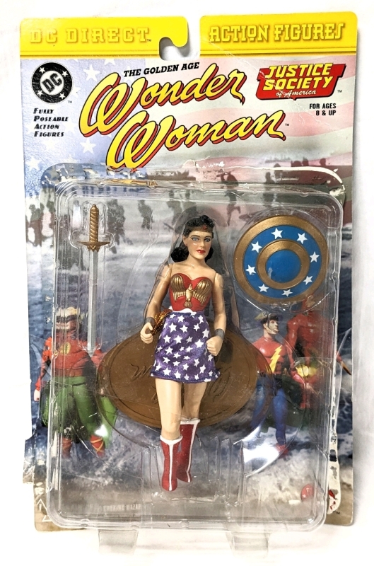 Vintage 2000 DC Direct THE GOLDEN AGE : WONDER WOMAN 6" Action Figure