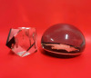 New 2 Canadian Paper Weights Domed one is 3.5" W - 3