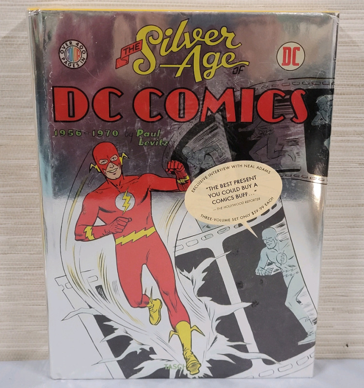 The Silver Age of DC Comics 1956 - 1970 by Paul Levitz Hardcover Book , A DC Publication . Sealed