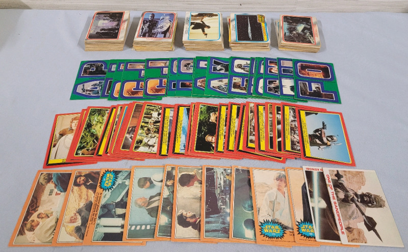 Vintage Star Wars , The Empire Strikes Back & Return of the Jedi Trading Cards plus Empire Strikes Back Stickers