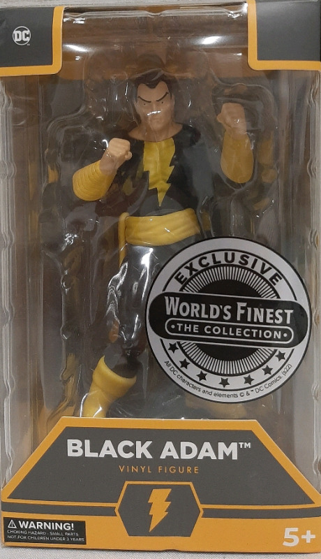 As New DC Black Adam from World's Finest "The Collection"