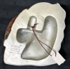 Vintage BOSSONS England "Desert Eagles" Chalkware Wall Bust | 6.6" x 7.25" - 3