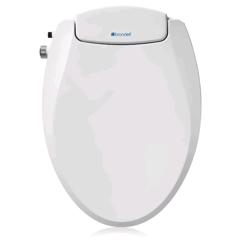 New Brondell Swash EcoSeat Non-Electric Bidet Toilet Seat - Elongated - S101-EW