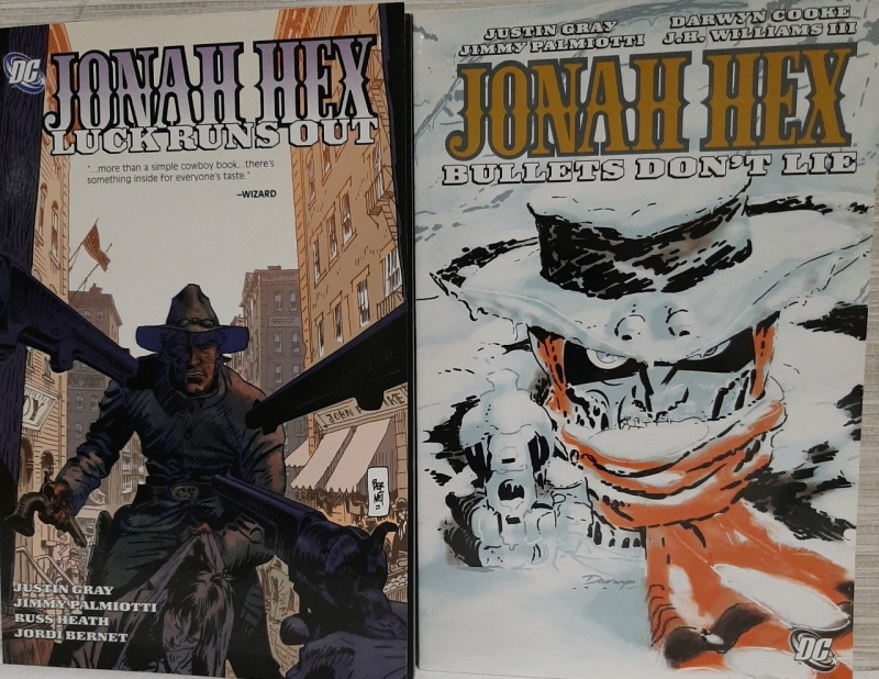 As New DC Jonah Hex "Luck Runs Out" & "Guns Don't Lie"