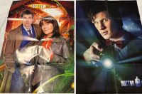 2 Doctor Who Magazine Double Sided Posters 23&rdquo; x 33&rdquo;