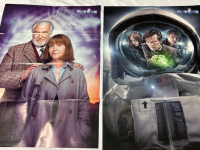 2 Doctor Who Magazine Double Sided Posters 23&rdquo; x 33&rdquo;