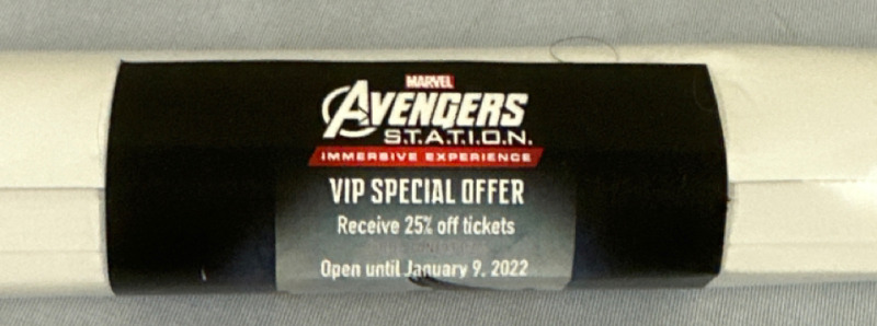 Avengers S.T.A.T.I.O.N Immersive Experience VIP Special Offer Sealed