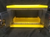 New, Locking, Foldable, Rolling, Rotary Lock Storage Container, 19"x12"x12" - 3