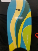 New Wolf Armor Lightweight Body Board With Wrist Leash (40" Tall x 19" Wide)