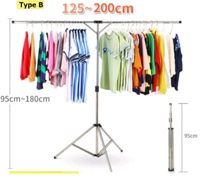 New Foldable clothing Drying Rack With Carry Bag