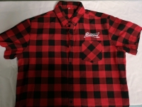 As New sz XL Adult Button Down - Budweiser
