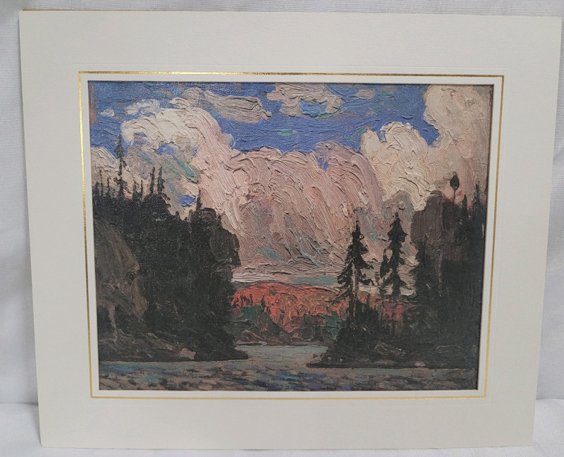 Vintage Air Canada Group of 7 Artagraph "Black Spruce in Autumn" Tom Thomson