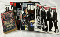 Lot of 8 The Beatles & Rolling Stones Magazines and Paperback Book Including a Guitar Magazine Learn to Play McCartneys Maybe I&rsquo;m Amazed CD