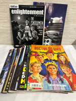 12 Doctor Who Magazines With 1 DWIN Enlightenment Issue 169 And A 22&rdquo; x 33&rdquo; Giant Sized Doctor Who Poster BBC and Panini Magazine