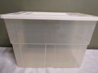 Storage Tote With Lid 16"Lx11"Wx11"H