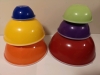 6 Colourful Mixing Bowls with Lids - 2