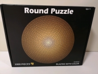 New Pinshidau Round Puzzle 1000 Pieces - Ages 7+