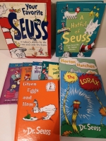 10 Dr. Seuss Kid's Hardcover Books - Green Eggs and Ham ++