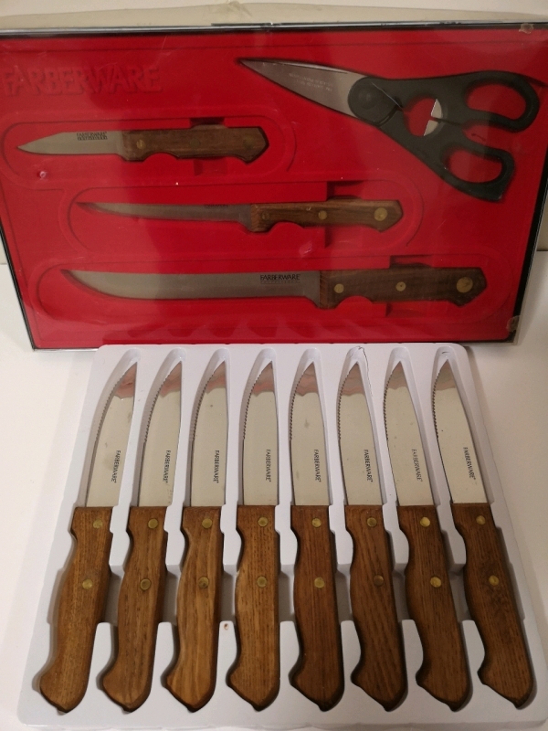 As New Faberware Knife Set