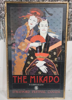 The Mikado Opera by Gilbert & Sullivan Advertising Poster Print , Stratford Festival Canada 1982