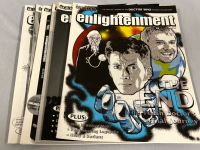 6 DWIN Magazines Doctor Who Information Network Enlightenment Issues 152-156 The Official Fanzine of The Doctor Who Networky