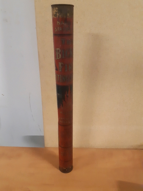 Vintage 1940's Bickle Fire Extinguisher In Powder Form