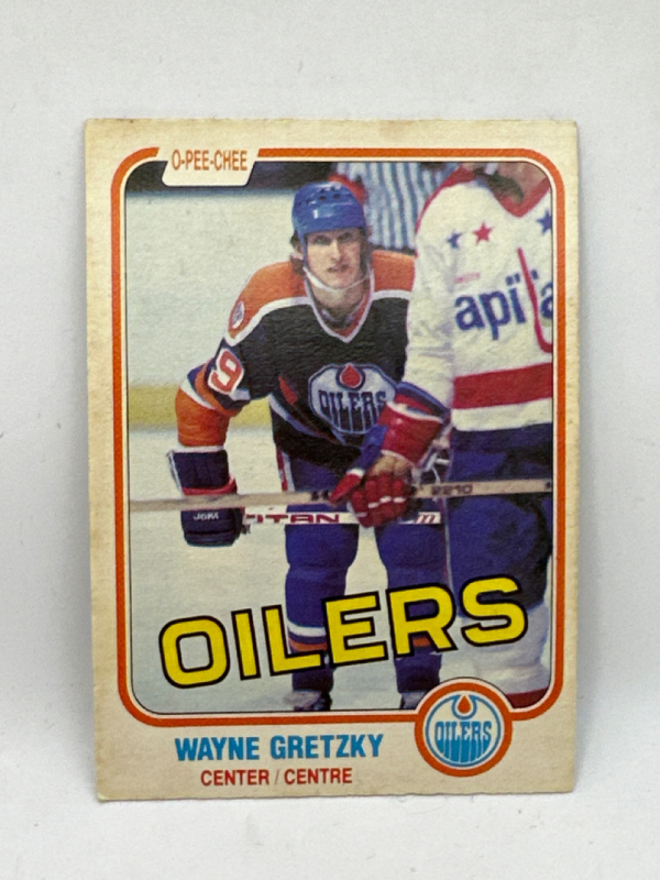 1981 O-Pee-Chee Hockey #106 Wayne Gretzky Edmonton Oilers NHL Hockey Card