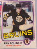 1981 - 1982 O Pee Chee NHL Hockey Trading Card Singles . Includes Ray Bourque 2nd. Year Card # 1 - 2