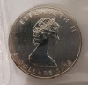 1988 Canadian Fine Silver 1oz. Five Dollar Coin . Sealed , Uncirculated. .9999 Silver - 2