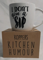 I DON'T GIVE A SIP MUG