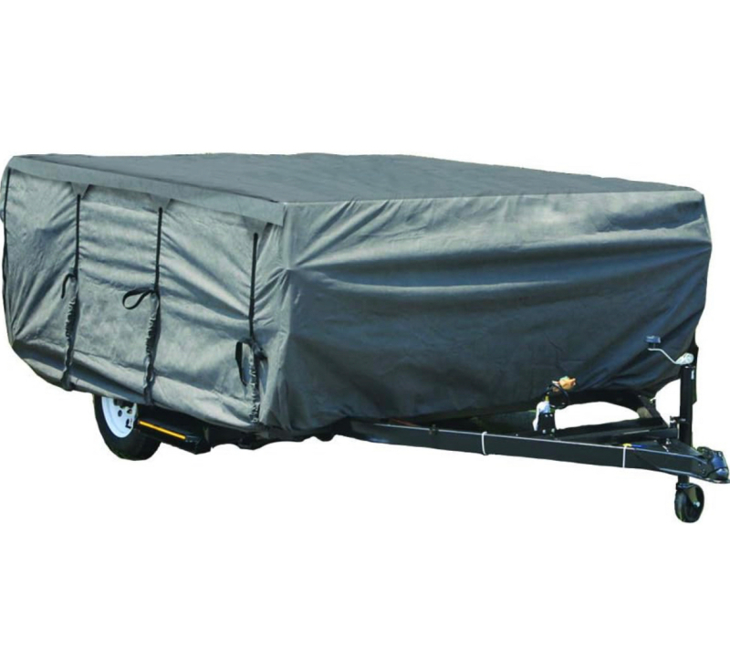 New GEARFLAG Pop-up Folding Camper Cover Fits 18'-22' Grey