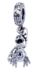 Pandora Disney The Little Mermaid Sebastian Dangle Charm New Sterling - 3