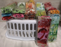 216 New Bottle Gift Bags + Laundry Basket