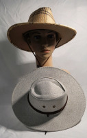 Two Woven Hats