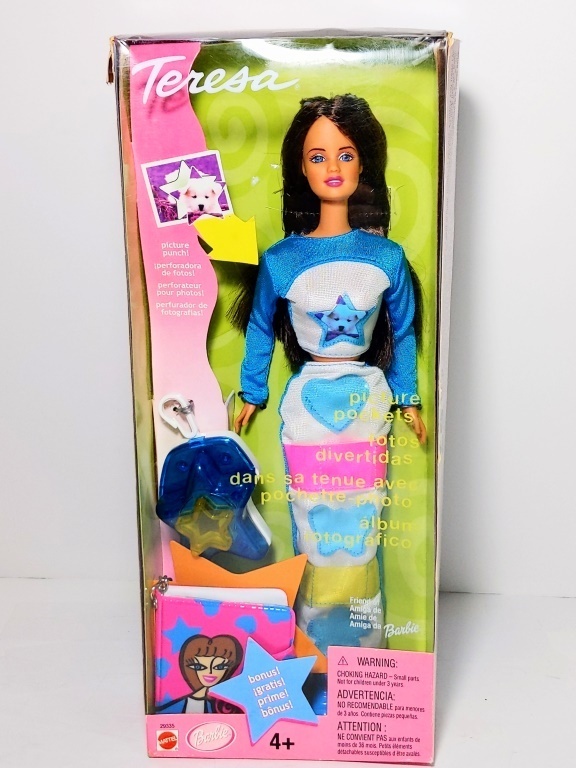 Vintage BARBIE Picture Pockets Teresa Doll